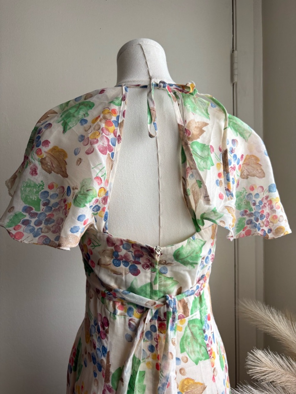 Vintage 70s Jody T of California floral maxi boho garden dress - Picture 4 of 8